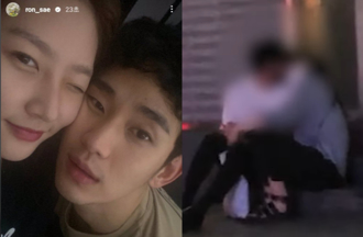 金秀賢情勢大反轉？金賽綸遭爆與多位名人交往 當街恩愛片曝光
