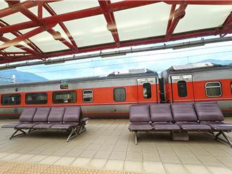 南迴鐵路9車站換新裝 台東金崙站座椅「木塊撐場」惹議