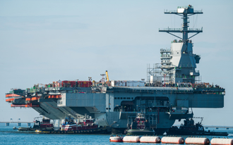 美福特級新航母甘迺迪號快完工  1毛病陰魂不散