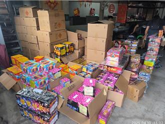 非法藏800多公斤爆竹煙火 消防局查了！3違規每項最高可罰150萬