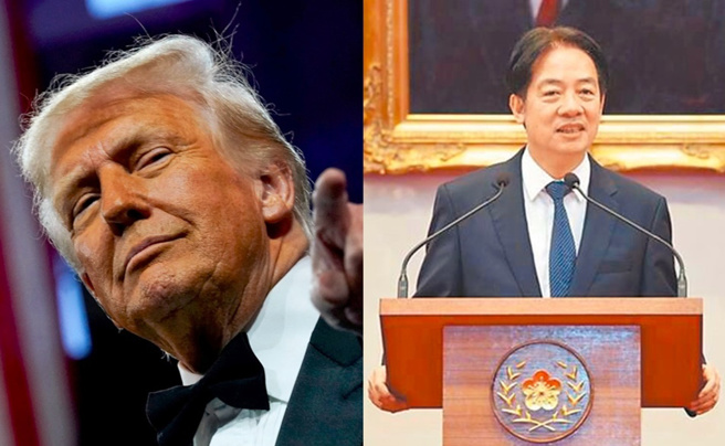 赖清德投书彭博　4点回应川普对等关税。（合成图／路透、资料照）