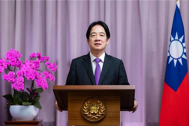 赖清德总统投书彭博社。（总统府提供／游念育台北传真）