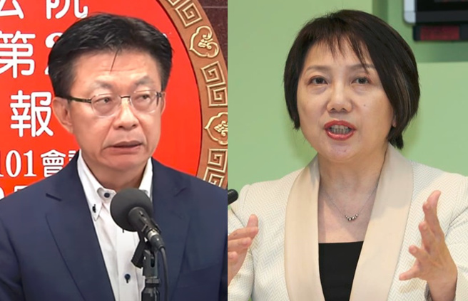 郭國文(左)發表言論引發性別歧視質疑，網友呼叫協尋女權綠委范雲(右)。（合成圖／示意圖／取自中天新聞、資料照）