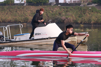 全中運》海佃國中輕艇隊小將 要拿金牌給天上的父親看