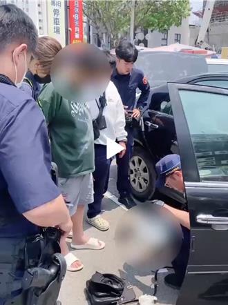 台中2搶匪「隨機割皮包」搶劫 豐原警3小時火速逮人