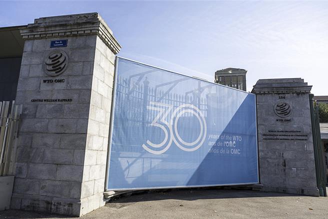 陸方在世貿組織回擊美國對等關稅是強盜邏輯。（大陸央視）