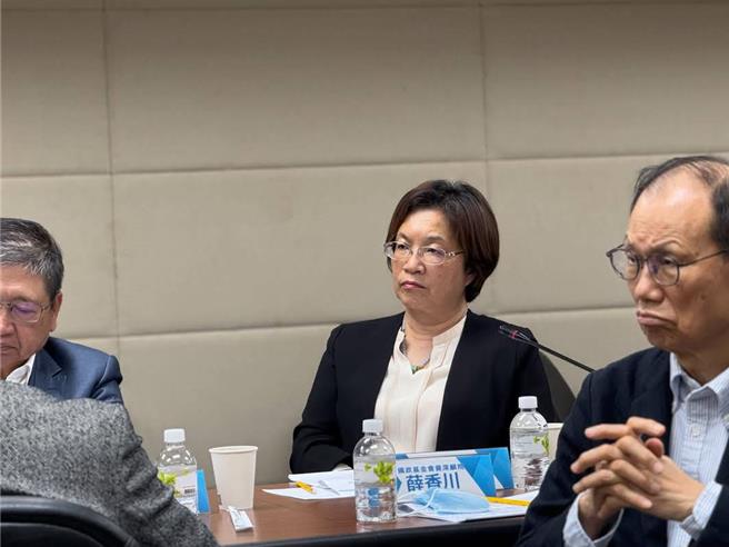 彰化县长王惠美参加国民党中央因应美国加徵关税县市长会议提出3点建议。（彰化县政府提供／叶静美彰化传真）