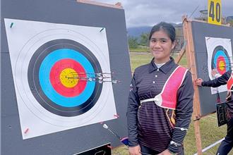 台東射箭小選手破創校成績 力拚國手：帶教練站上奧運頒獎台