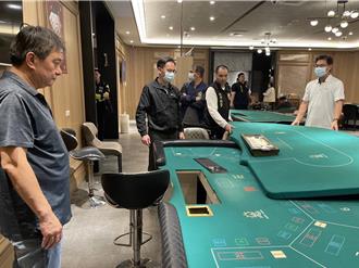 桃園警雷霆除暴專案 破獲百家樂賭場