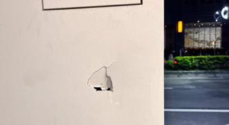 网红三重新店开幕遇毁损 疑酒醉男徒手破墙警追查