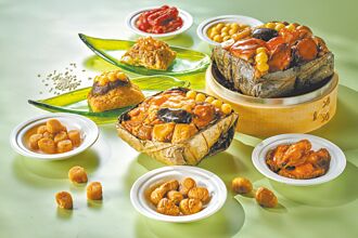 饭店端午粽比奢华拚好料