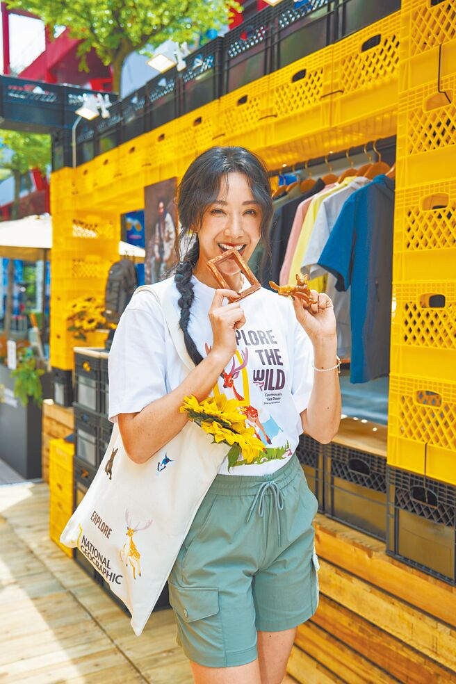 隋棠11日出席服饰品牌「世界地球日」活动。（品牌提供）