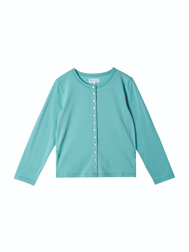 agnes b. Snap Cardigan Le Petit，6980元。（agnes b.提供）