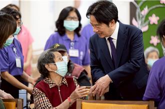 慰問臺南榮家 賴清德提捍衛中華民國：守護臺灣是榮民精神