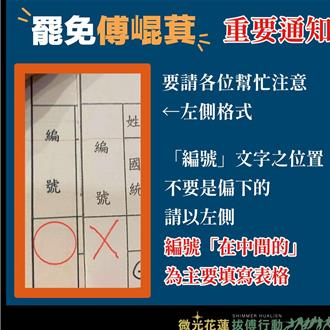 花蓮罷免連署達標在即卻出問題 部分連署書格式有誤須重簽