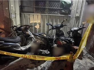 高雄深夜不平靜！2機車疑遭縱火 市區帳篷遭風吹掀橫躺馬路