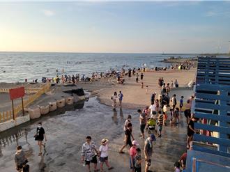 大安濱海樂園沙灘流失 沙雕音樂季今年無望辦理