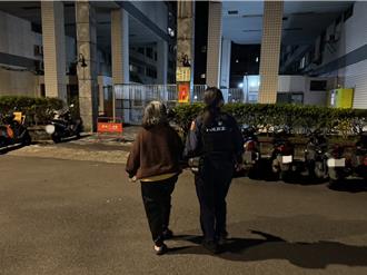 失智婦街頭迷途 中壢警「筆談」助返家