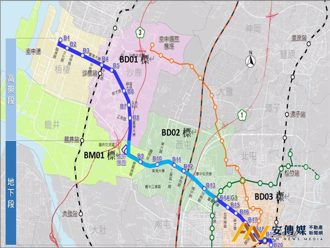  台中捷运蓝线「这些工程」全数公告招标