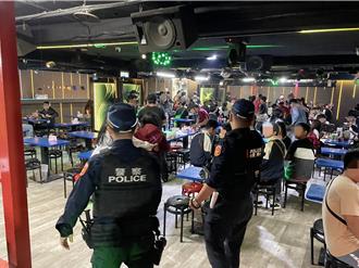 中壢警周末執行雷霆除暴 破案35件、逮77人