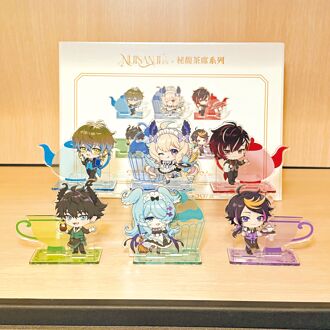 人氣VTuber周邊首發 主題聯名咖啡廳快閃