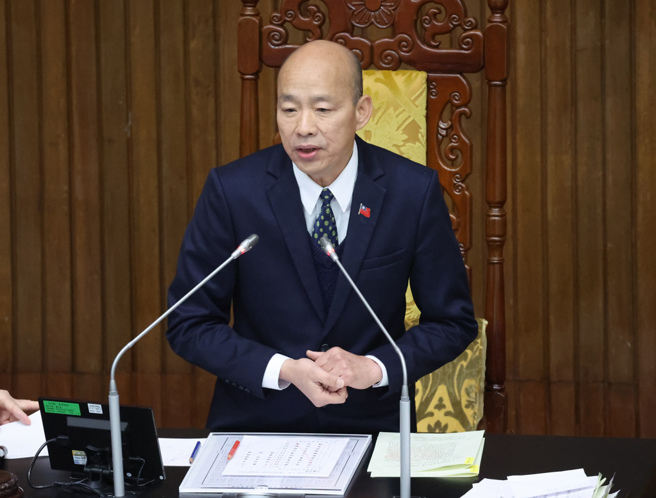 立法院长韩国瑜。（资料照／姚志平摄）