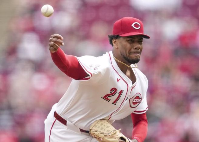 红人先发投手格林。（美联社）