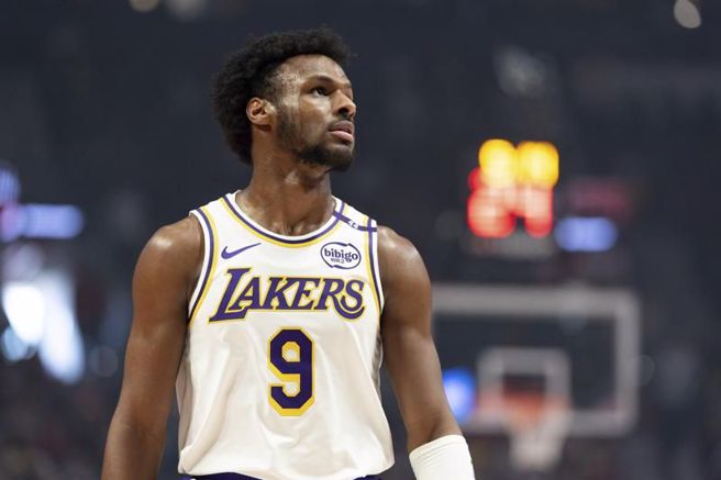 湖人後衛布朗尼。（美聯社）