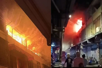 台中惡火離婚婦緊抱2幼女成焦屍！前夫崩潰痛哭欲衝火場救人