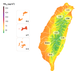 不是PM2.5！沙塵暴空污PM10來了 鄭明典警告別做1事