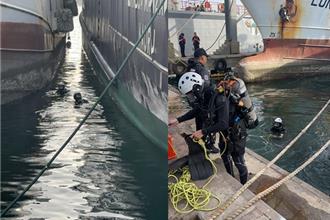 高雄港渔工落海！消防下水搜索 他漂到2.5公里外自行游上岸