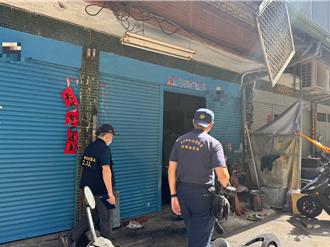 大里民宅恶火母女3人成焦尸！阿公蹲现场苦等：想再看看孙女