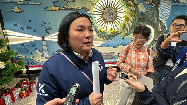 国民党金门县籍立委陈玉珍。(资料照／于家麒摄)