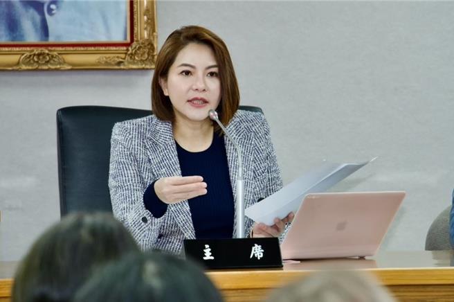 国民党立委陈菁徽。（陈菁徽办公室提供／陈薏云台北传真）