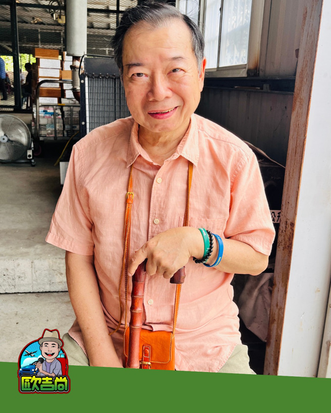 资深艺人廖峻转战YouTube频道。（图／摄自FB@欧吉尚）