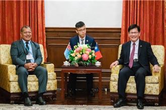 台吐簽署兩協定 吐瓦魯副總理：讓兩國邦誼成為世界典範