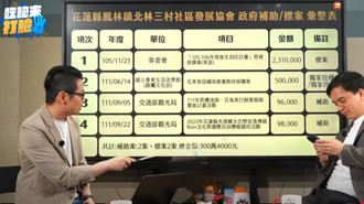 罷免傅崐萁出包！花蓮罷團領銜人遭爆「2協會領近千萬補助」