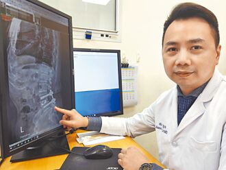 減痛腰椎微創 七旬翁術後翌日就能走