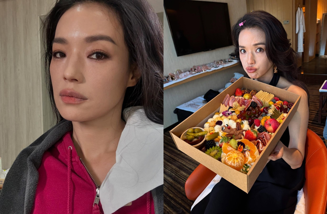 舒淇爱吃美食。（图／翻摄自sqwhat IG）