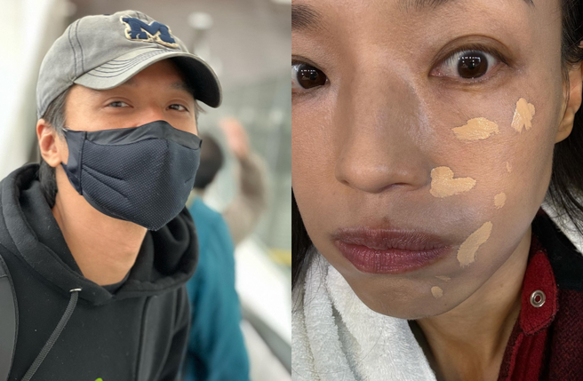 舒淇常晒素顏照片，偶尔不忘放闪晒老公冯德伦。（图／翻摄自sqwhat IG）