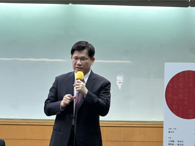 外交部长林佳龙。（杨亚璇摄）