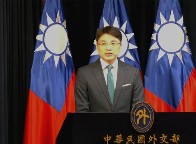 外交部发言人萧光伟。（资料照片）