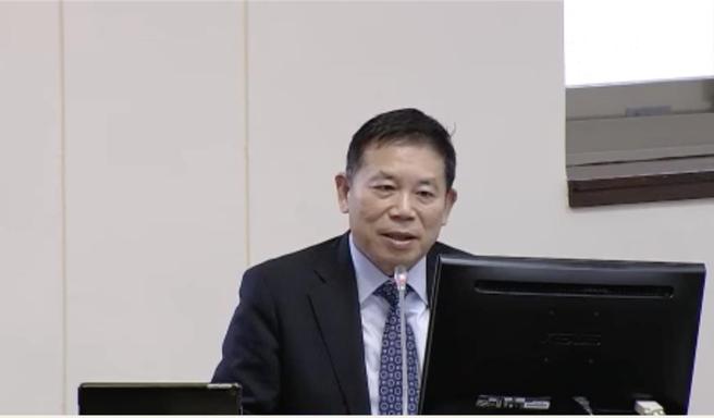 国发会主委刘镜清16日于立法院经济委员会报告，并接受质询。资料来源／立法院