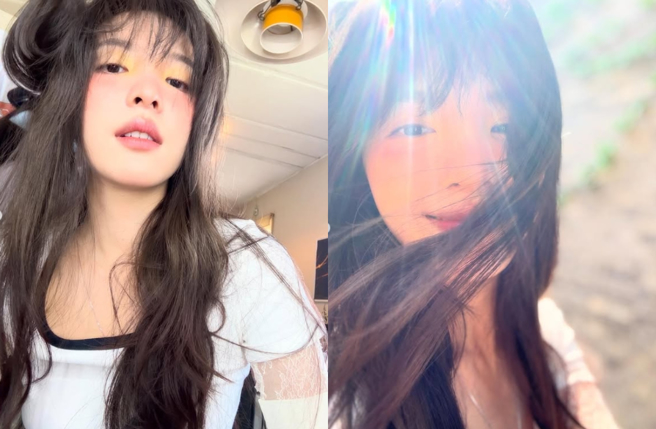 章若楠更新近照，「逆光自拍」吸超过40万粉丝按讚，可见超高人气。（图／翻摄自IG @zhangruonannan  ）