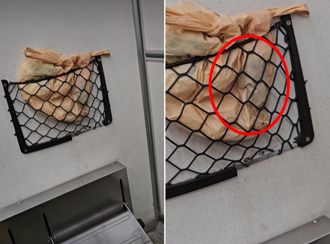 離譜畫面曝！塑膠袋裝「活體動物」塞火車網袋 他聽見拍打聲嚇傻