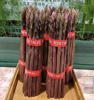 蘆筍消費新選擇！首支國產紫蘆筍「台南5號」問世