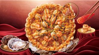 海味披薩對決 必勝客端出生蠔鮑魚PK達美樂帝王蟹