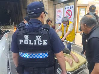 9旬翁家中突昏迷！ 警助開道8分鐘內到院挽救寶貴生命