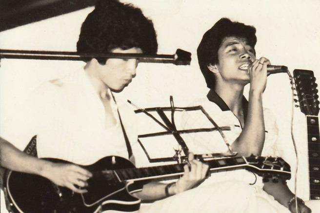 知名主持人陈凯伦感念叶天健当年的提拔。（陈凯伦提供）