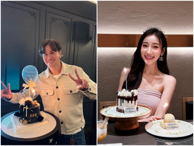 李圣杰、夏宇禾否认恋情。（李圣杰、夏宇禾脸书）